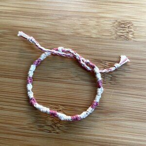 Katie Woven Bracelet anklet trendy comfortable tie embroidery thread woven gift